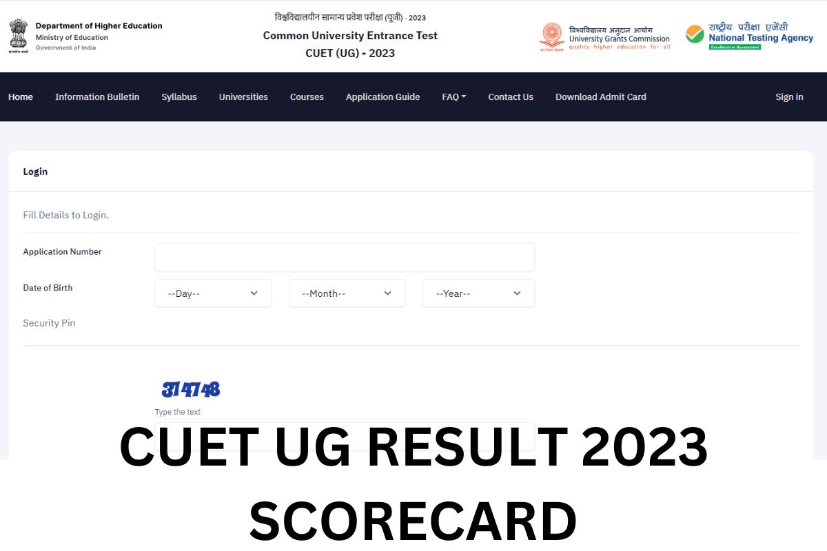 CUET UG Result 2023 (Out) cuet.samarth.ac.in Scorecard, Cut Off Marks