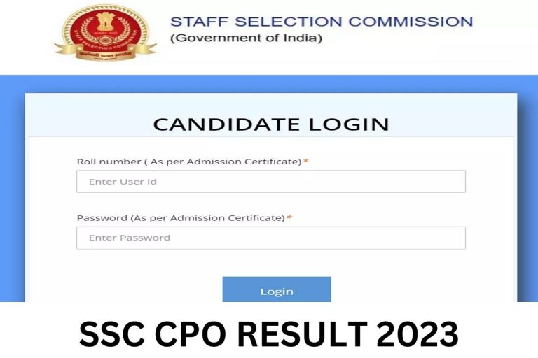 Ssc Cpo Result Out Tier Cut Off Marks Merit List Ssc Nic In