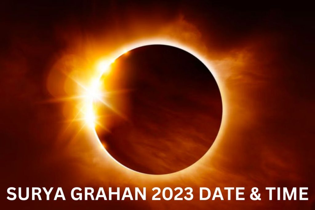 Solar Eclipse 2023 Date, Time, and Viewing Guide for Surya Grahan