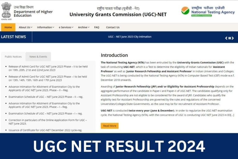 UGC NET Result 2024 Score Card, Cut Off Marks